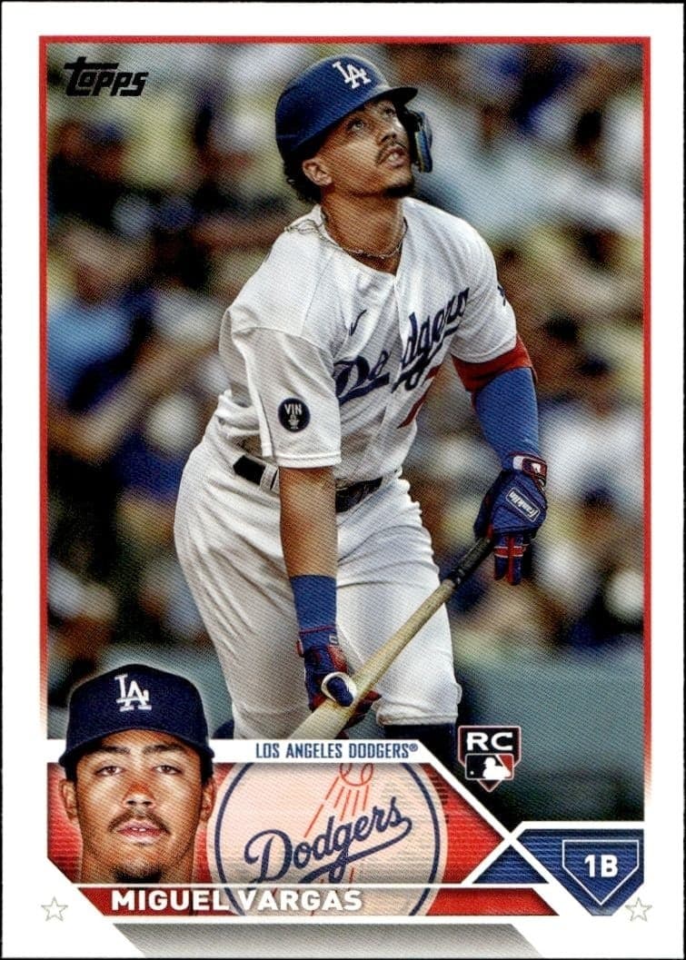 2023 Topps Series 1 Miguel Vargas #163 trading card