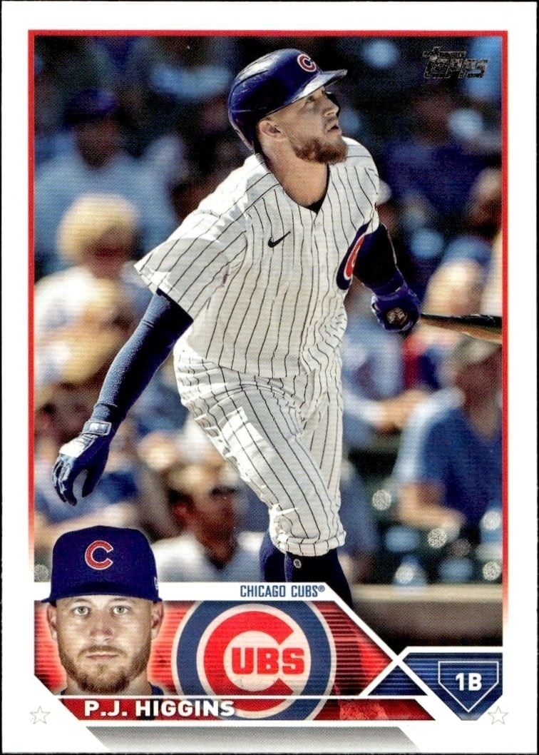2023 Topps Series 2 P.J. Higgins #338 trading card
