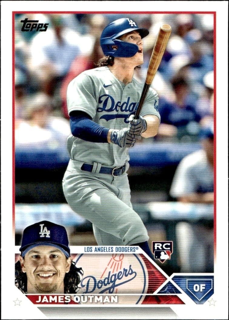 2023 Topps Series 2 James Outman #395 trading card