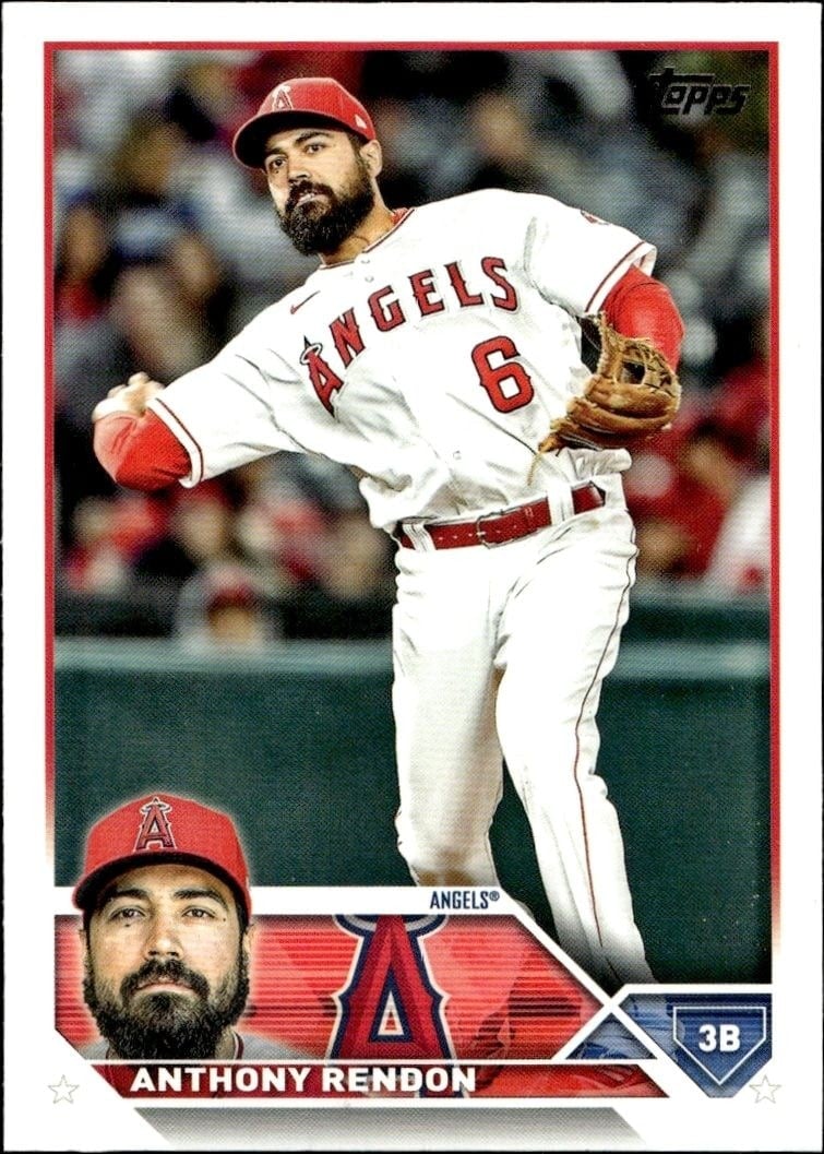 Anthony Rendon 2023 Topps Series 2 #640 Baseball Trading Card - Front 2023 Topps Series 2 Anthony Rendon #640 baseball trading card front