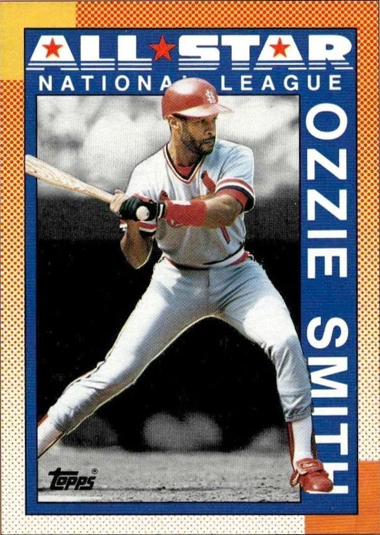 1990 Topps Ozzie Smith #400 trading card