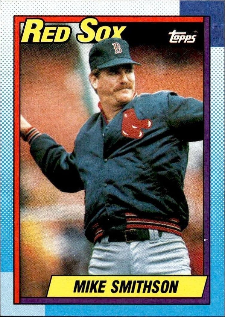1990 Topps Mike Smithson #188 trading card