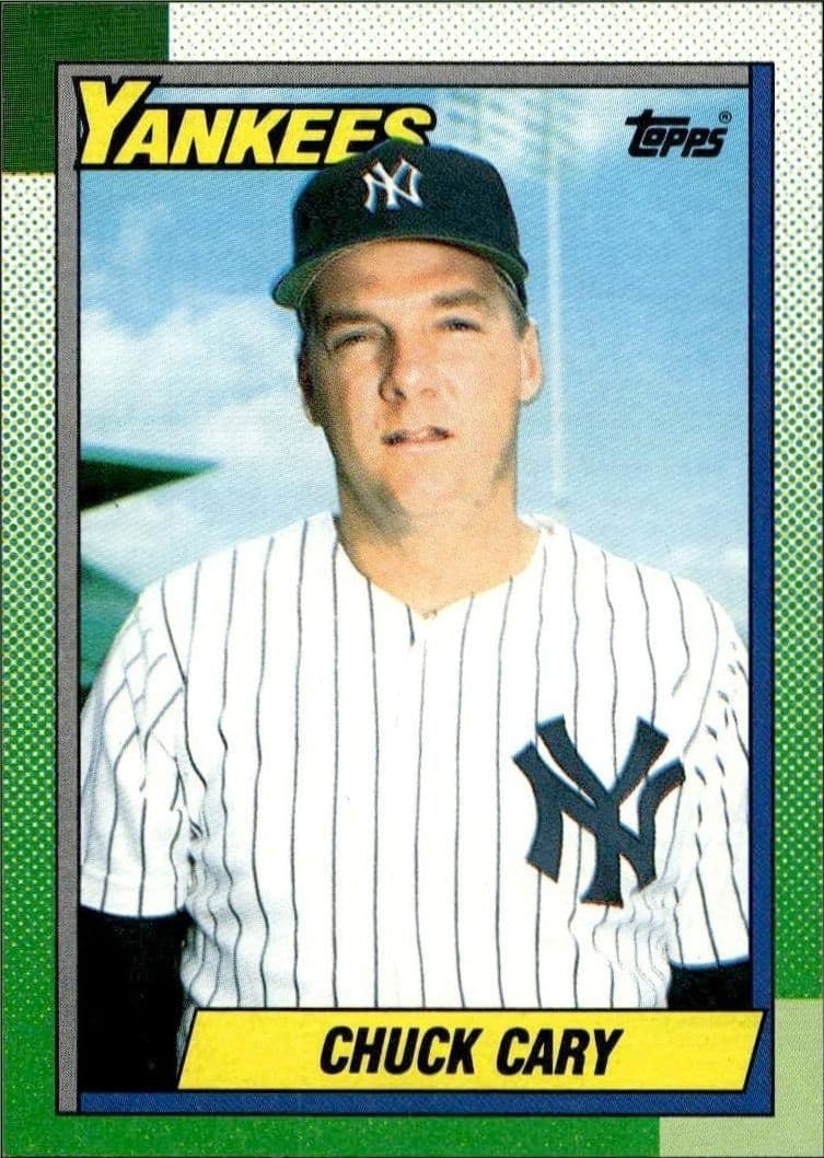 1990 Topps Chuck Cary #691 trading card