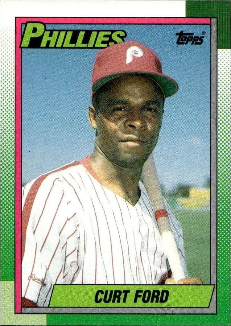 1990 Topps Curt Ford #39 trading card