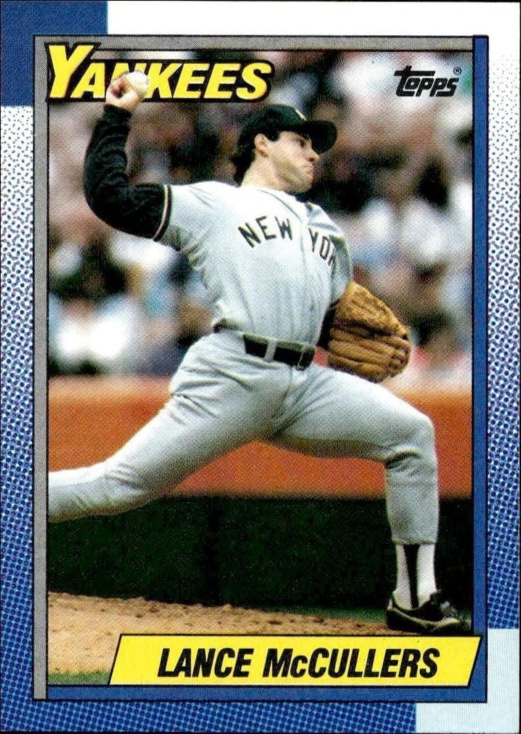 Lance McCullers 1990 Topps #259 Baseball Trading Card - Front 1990 Topps Lance McCullers #259 baseball trading card front