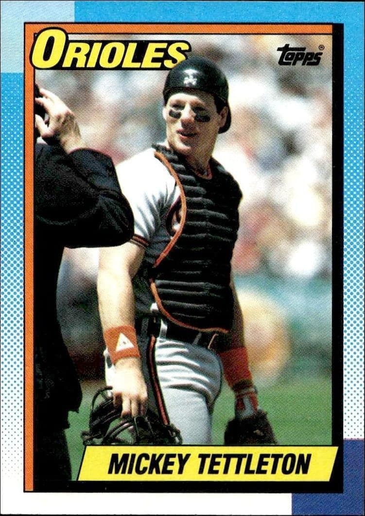 1990 Topps Mickey Tettleton #275 trading card