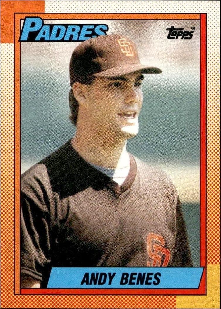1990 Topps Andy Benes #193 trading card