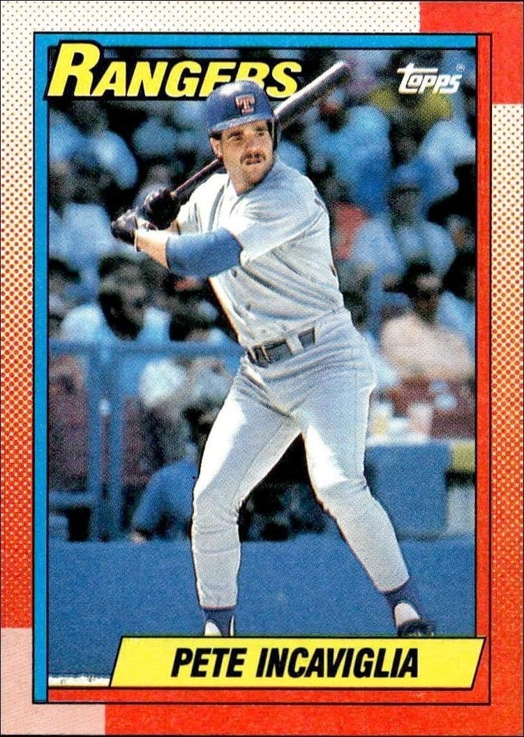 1990 Topps Pete Incaviglia #430 trading card