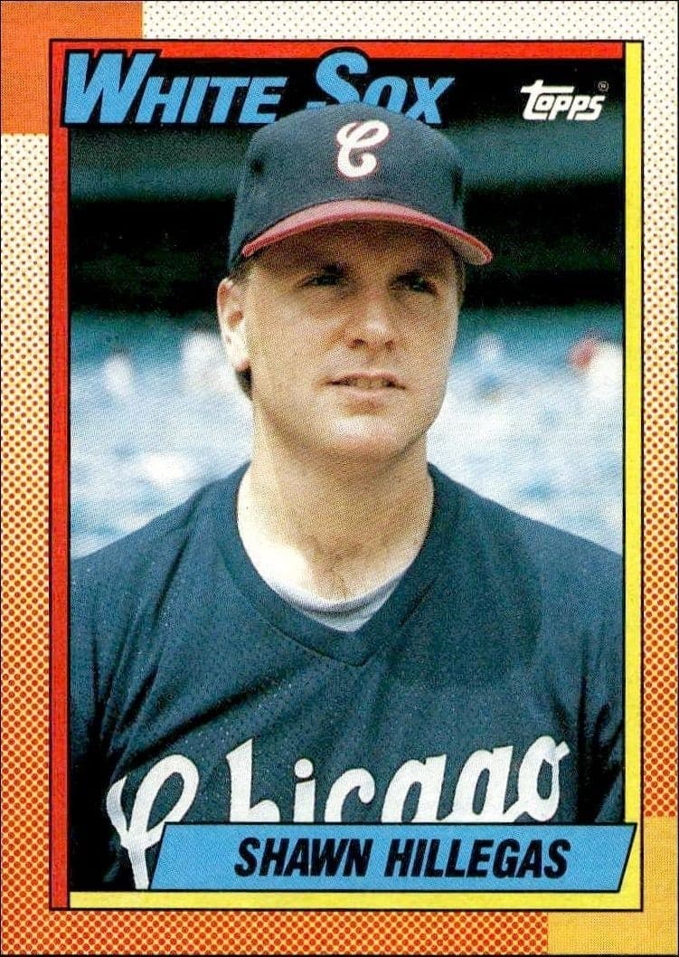 1990 Topps Shawn Hillegas #93 trading card
