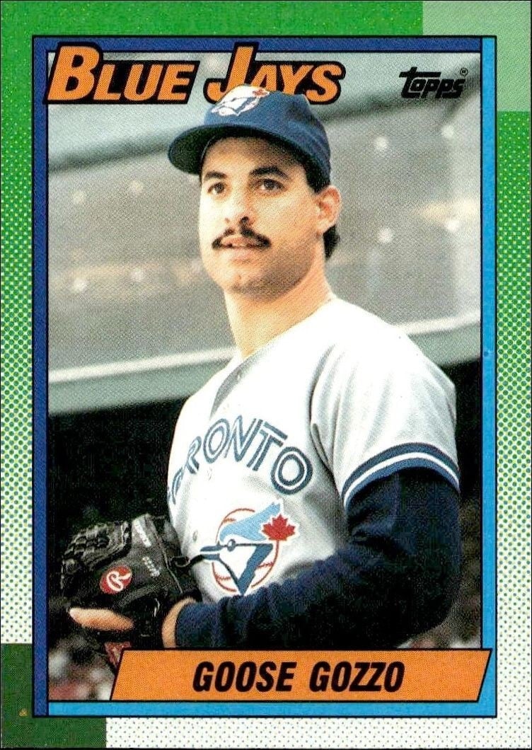 Goose Gozzo 1990 Topps #274 Baseball Trading Card - Front 1990 Topps Goose Gozzo #274 baseball trading card front
