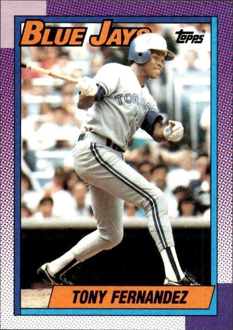 1990 Topps Tony Fernandez #685 trading card