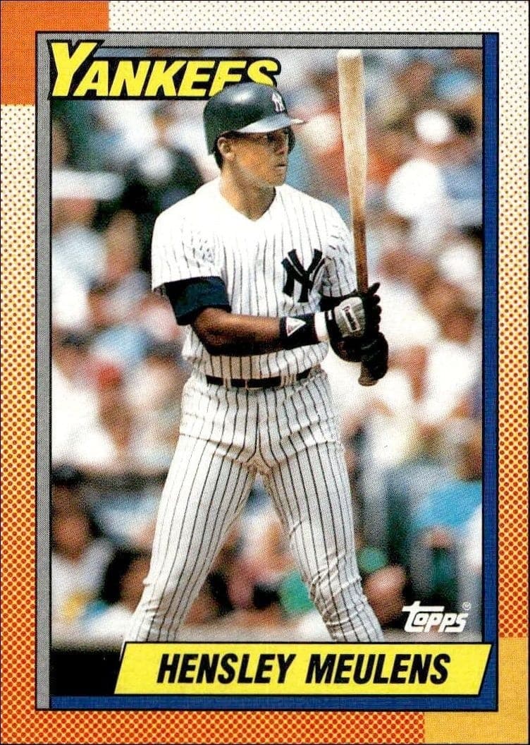 1990 Topps Hensley Meulens #83 trading card