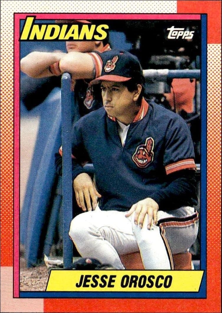 1990 Topps Jesse Orosco #636 trading card