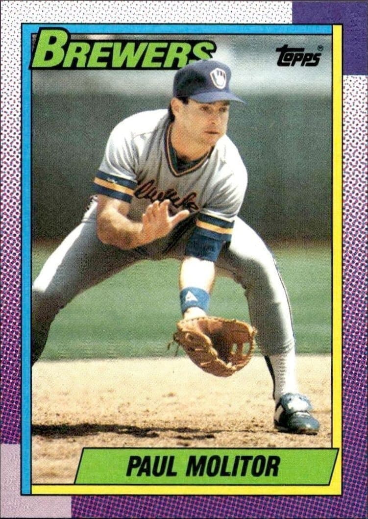 1990 Topps Paul Molitor #360 trading card