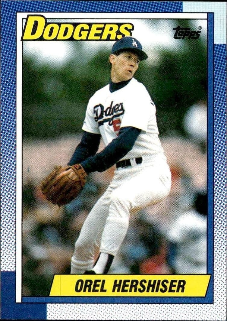 1990 Topps Orel Hershiser #780 trading card