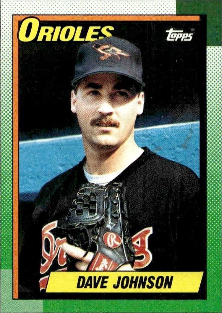 1990 Topps Dave Johnson #416 trading card