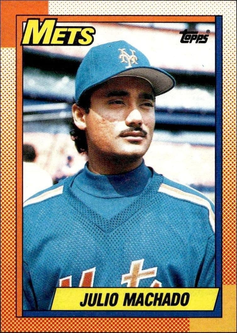 1990 Topps Julio Machado #684 trading card