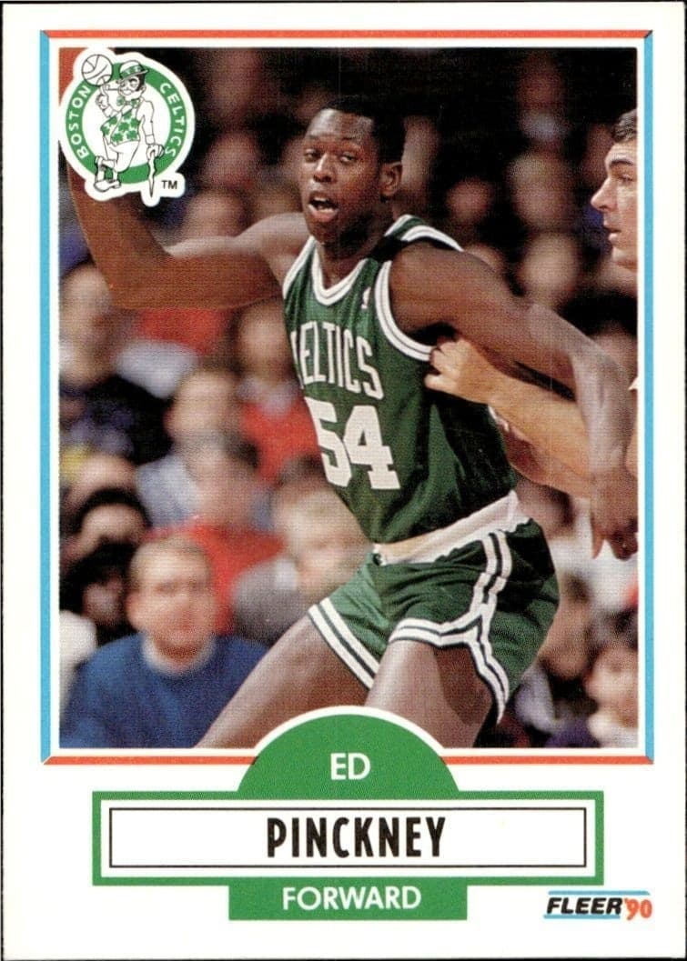 1990-91 Fleer Ed Pinckney #15 trading card