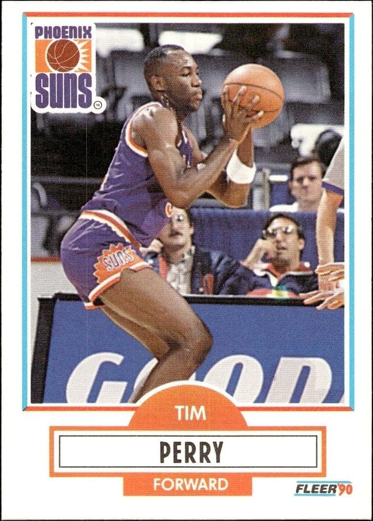 1990-91 Fleer Tim Perry #151 trading card