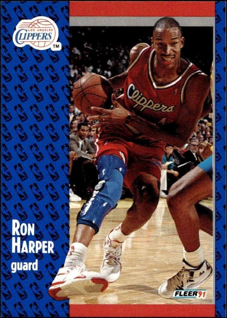 1991-92 Fleer Ron Harper #90 trading card