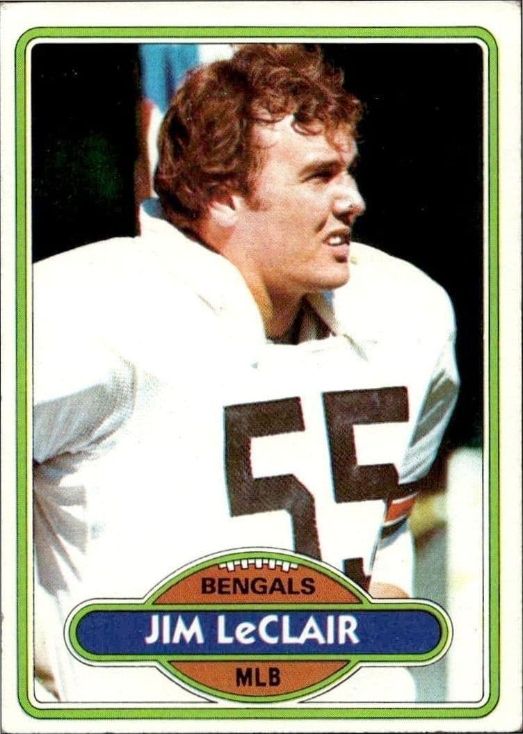 1980 Topps Jim LeClair #306 trading card