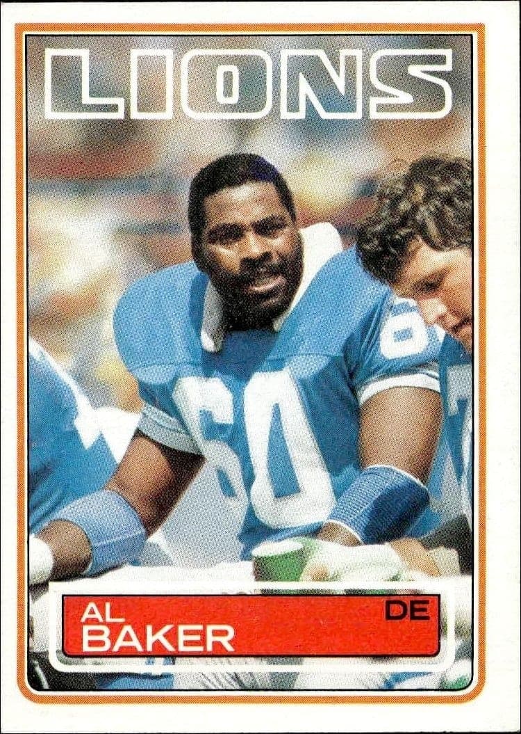 1983 Topps Al Baker #59 trading card