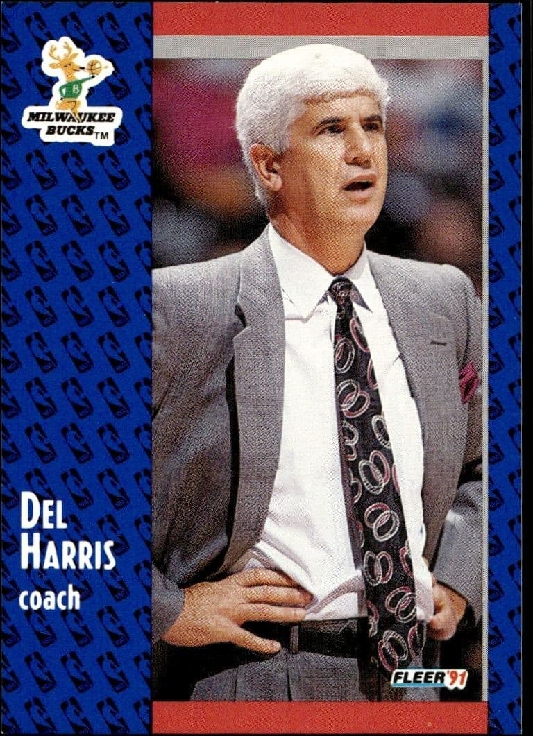 1991-92 Fleer Del Harris #115 trading card