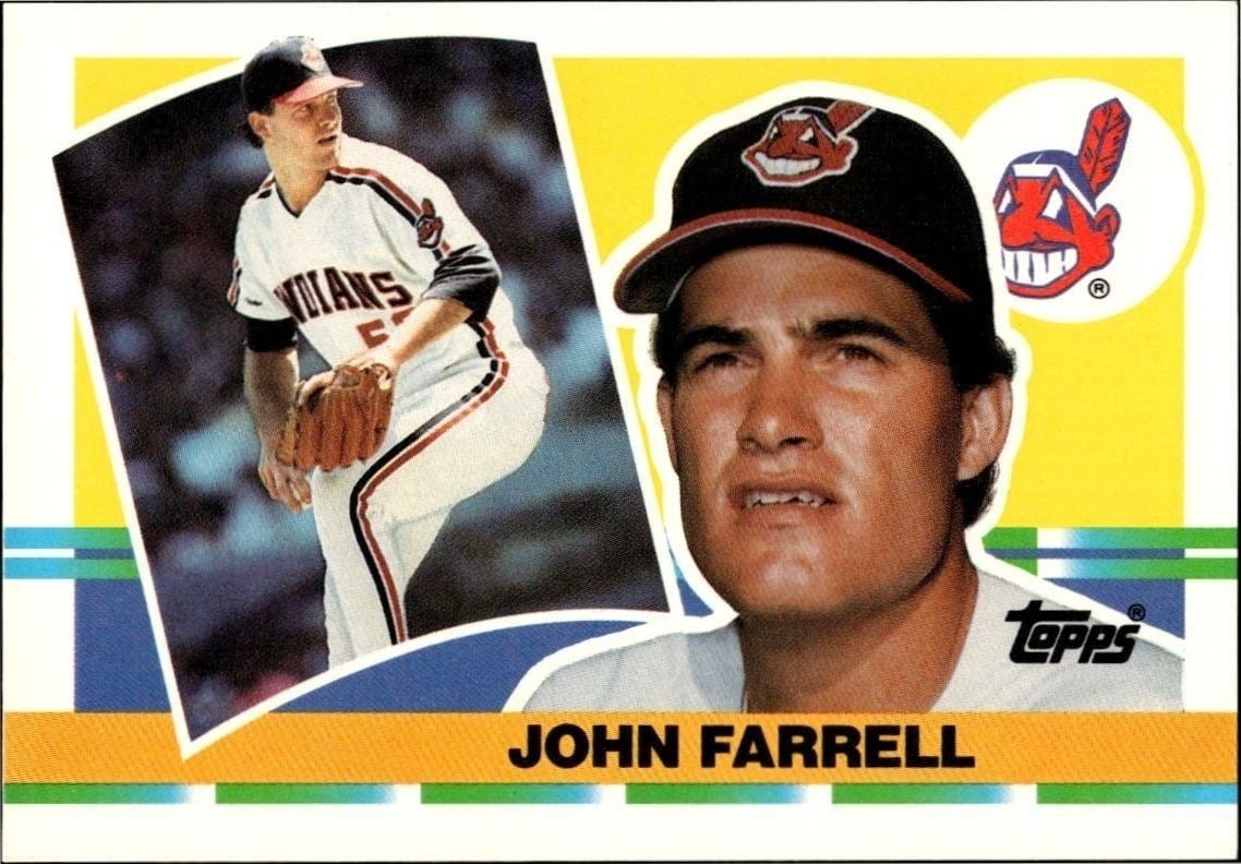 John Farrell 1990 Topps Big #237 Baseball Trading Card - Front 1990 Topps Big John Farrell #237 baseball trading card front