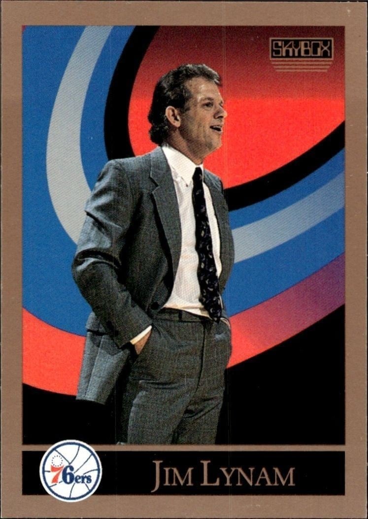 1990-91 Skybox Jim Lynam #320 trading card