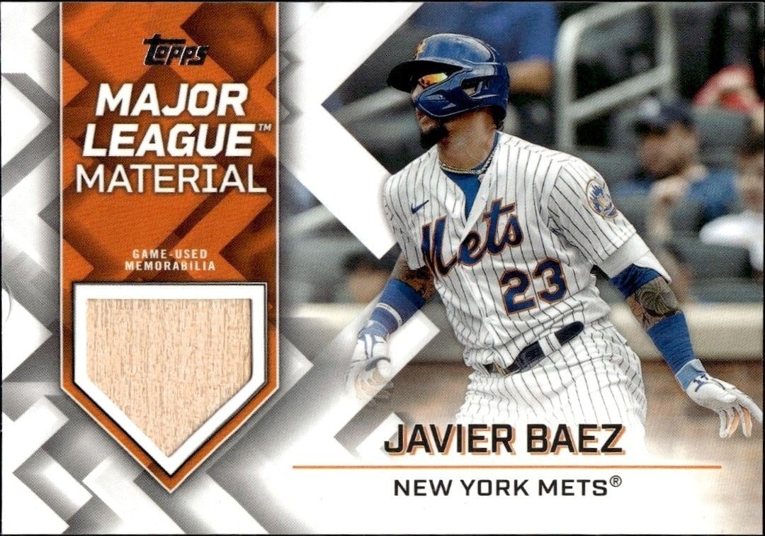 Javier Baez 2022 Topps #MLM-JB Baseball Trading Card - Front 2022 Topps Javier Baez #MLM-JB baseball trading card front