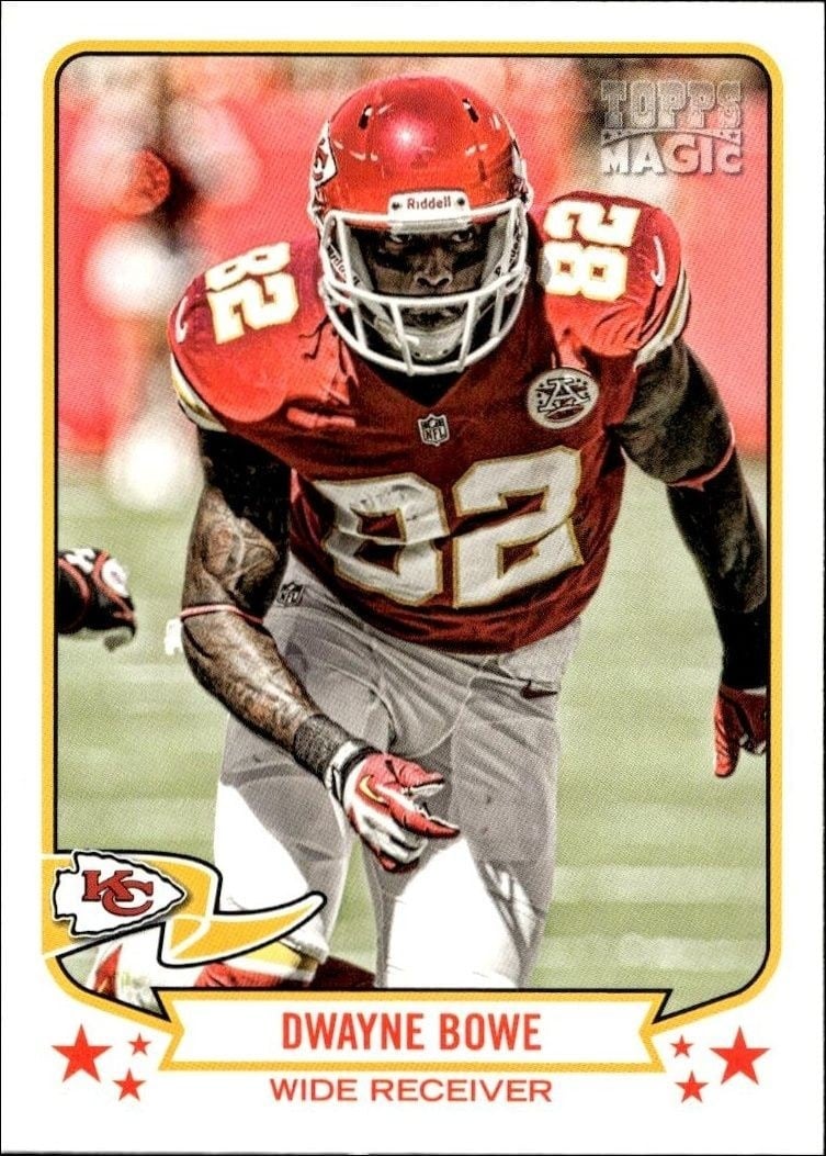 2013 Topps Magic Dwayne Bowe #32 trading card