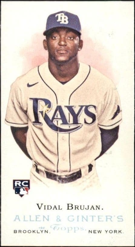 2022 Topps Allen & Ginter Vidal Brujan #RDV-2 trading card