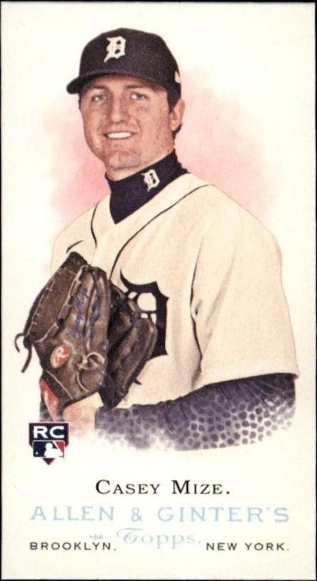 Casey Mize 2021 Topps Allen & Ginter #MRD-1 Baseball Trading Card - Front 2021 Topps Allen & Ginter Casey Mize #MRD-1 baseball trading card front