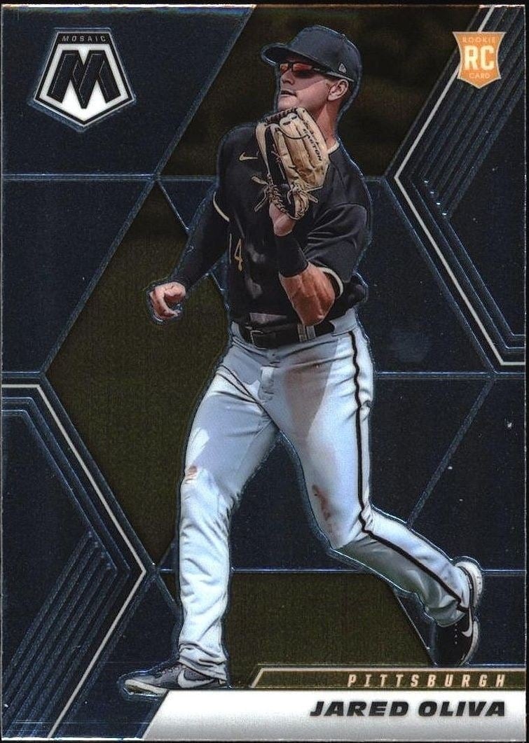 2021 Panini Mosaic Jared Oliva #254 trading card