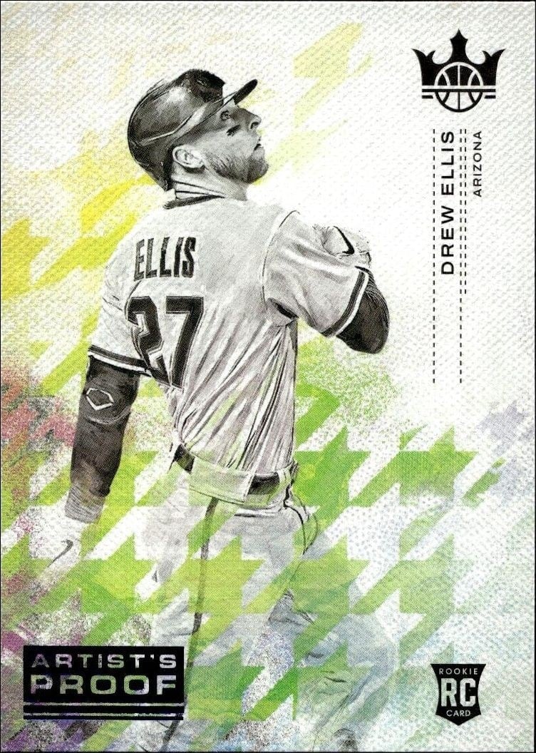 Drew Ellis 2022 Panini Diamond Kings #162 Baseball Trading Card - Front 2022 Panini Diamond Kings Drew Ellis #162 baseball trading card front