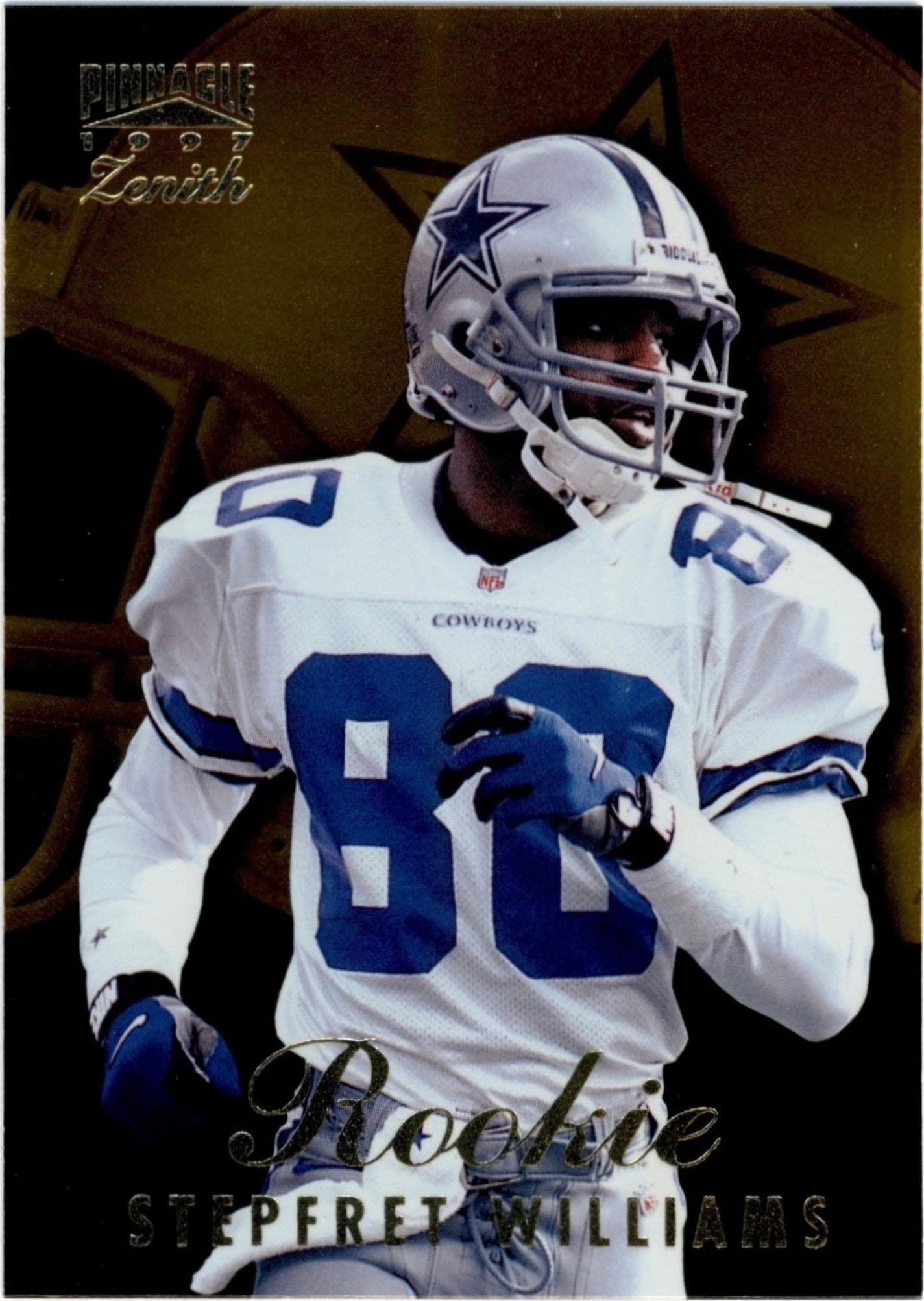 1997 Pinnacle Zenith Stepfret Williams #99 trading card