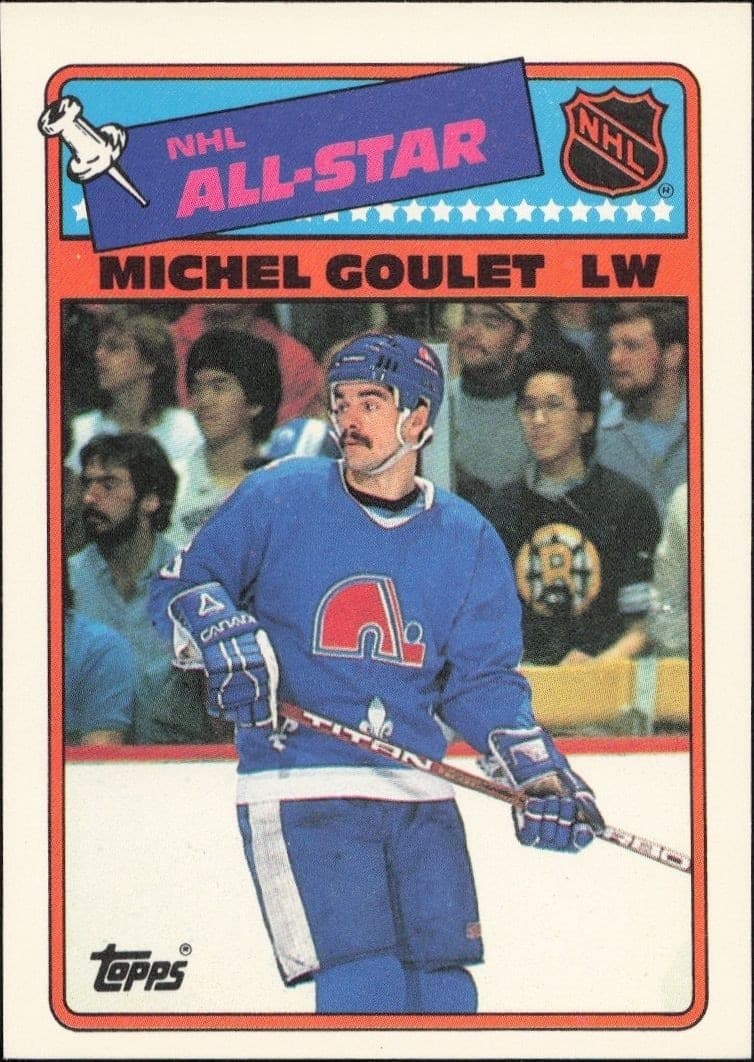 1989-90 Topps Michel Goulet #7 trading card