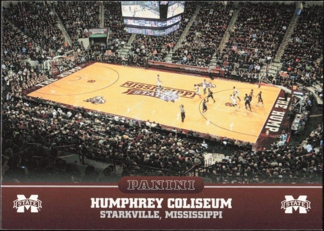 2016-17 Panini Mississippi State Humphrey Coliseum #7 trading card