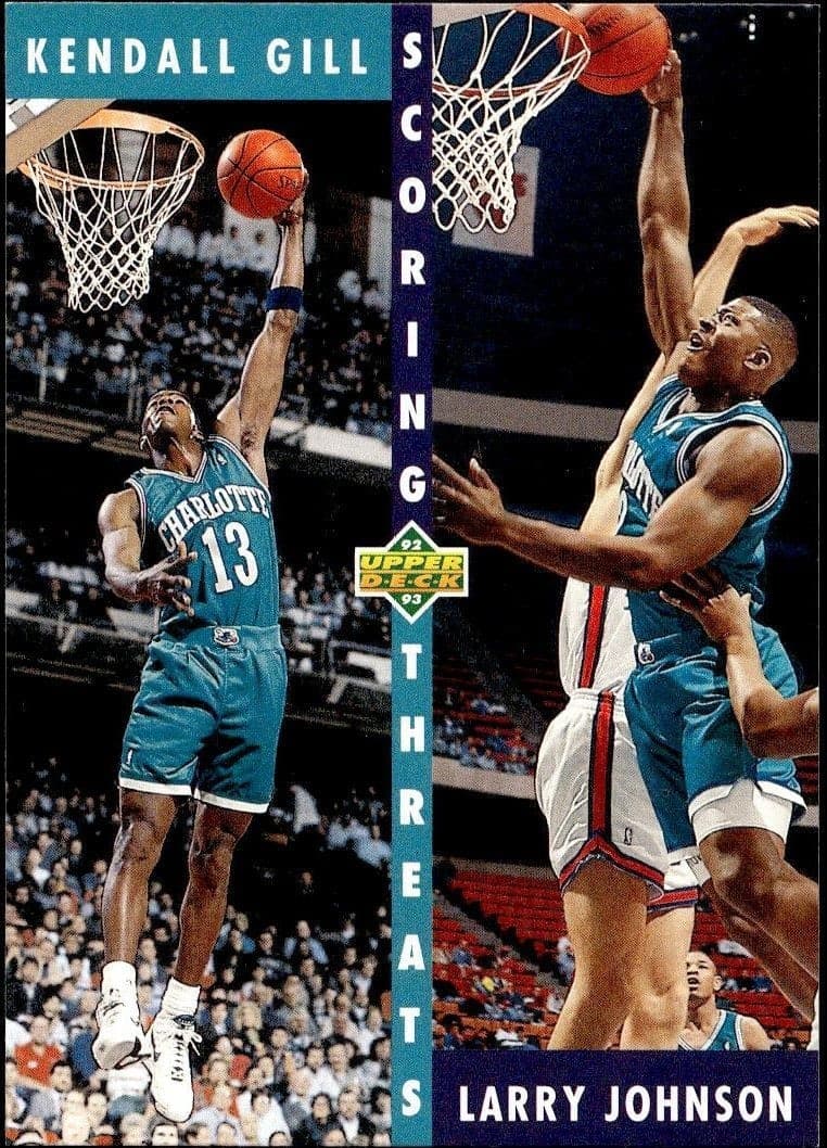 1992-93 Upper-Deck Kendall Gill #63 trading card