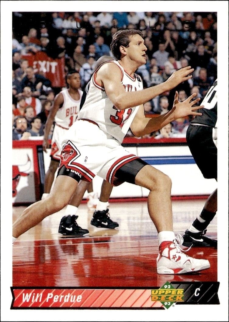 Will Perdue 1992-93 Upper Deck #274 Basketball Trading Card - Front 1992-93 Upper Deck Will Perdue #274 basketball trading card front