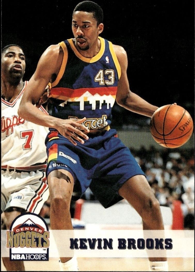 Kevin Brooks 1993-94 Skybox NBA Hoops Series 2 #325 Basketball Trading Card - Front 1993-94 Skybox NBA Hoops Series 2 Kevin Brooks #325 basketball trading card front