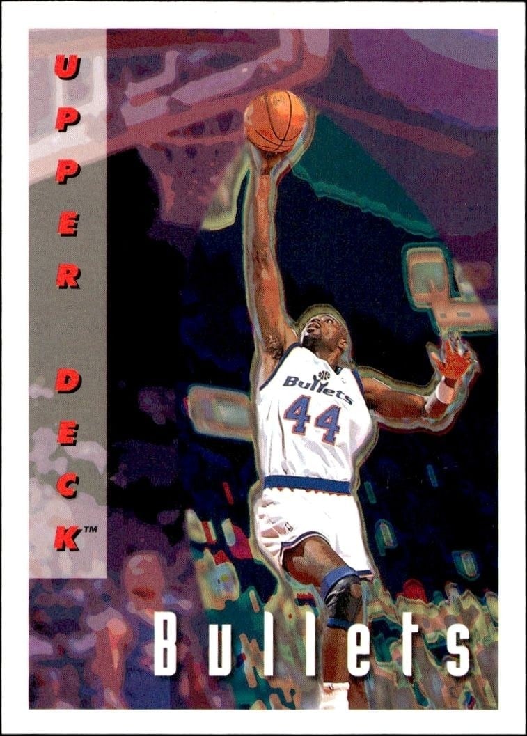 1992-93 Upper-Deck Washington Bullets #376 trading card