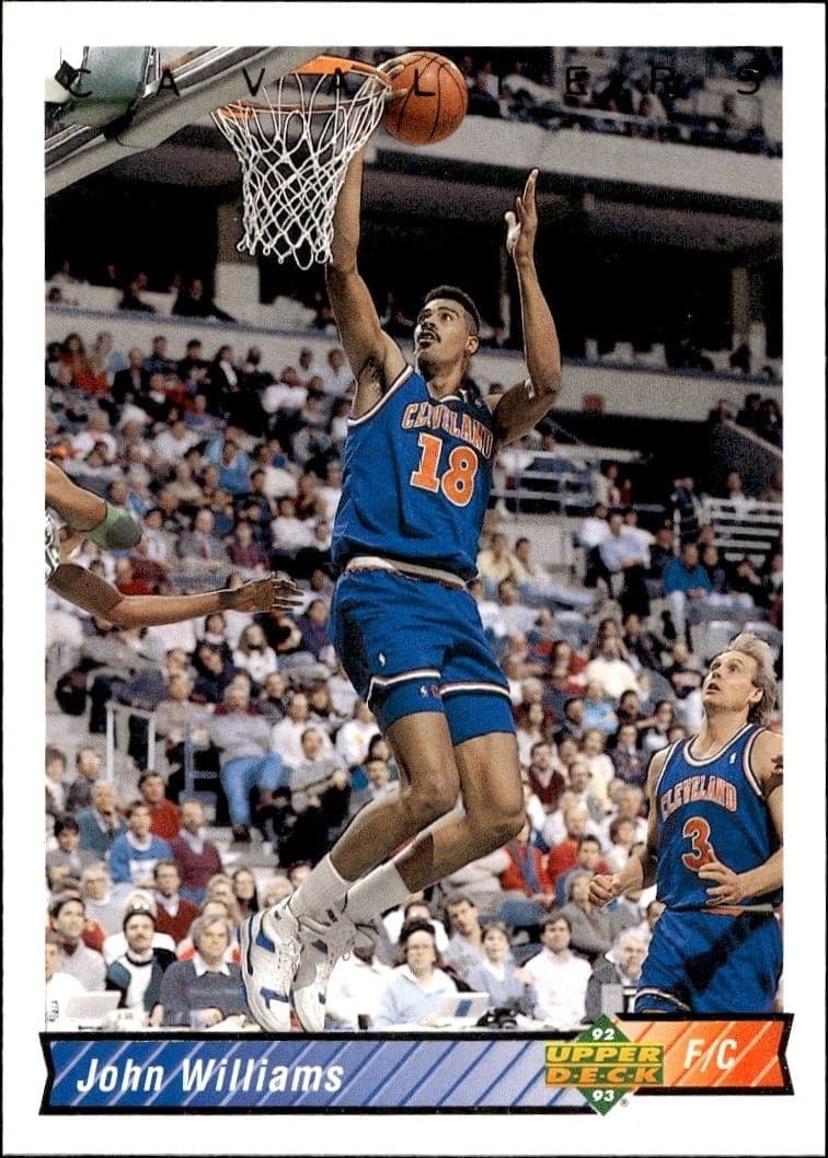1992-93 Upper-Deck John Williams #288 trading card