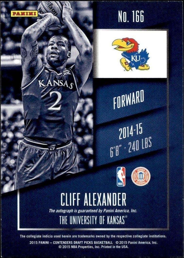 Cliff Alexander - Back