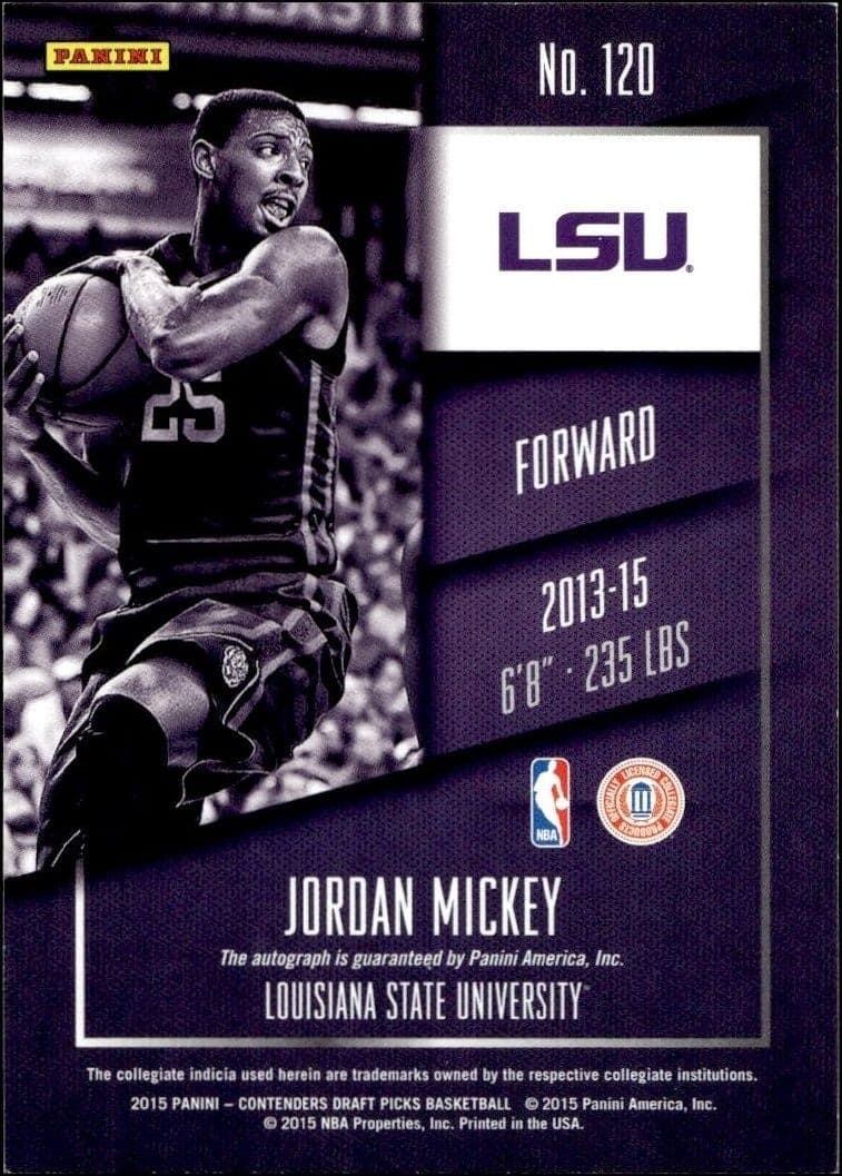 Jordan Mickey - Back