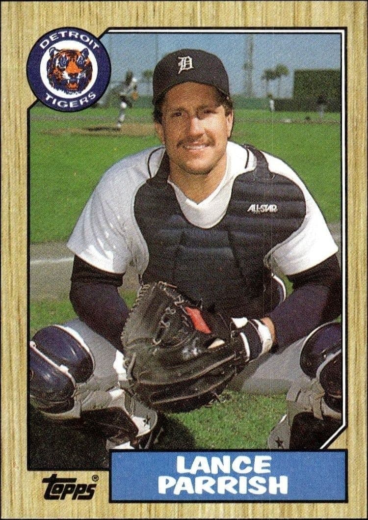 1987 Topps Lance Parrish #791 trading card