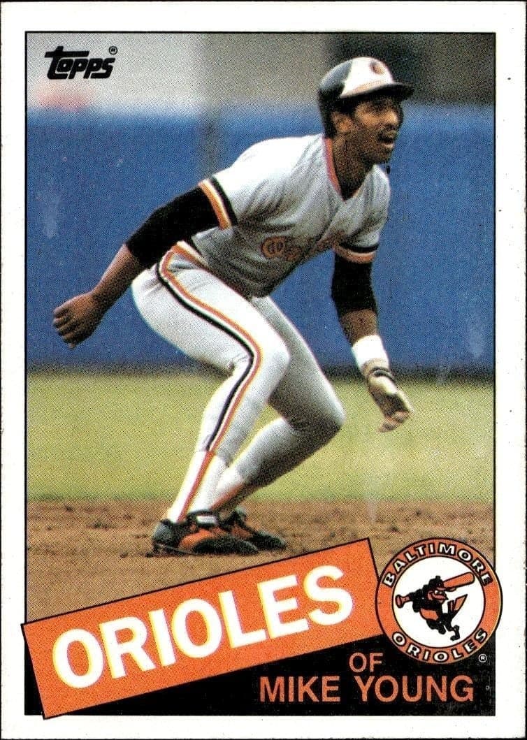 1985 Topps Mike Young #173 trading card