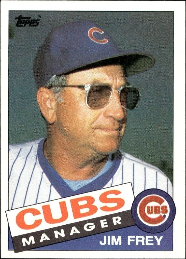 1985 Topps Jim Frey #241 trading card