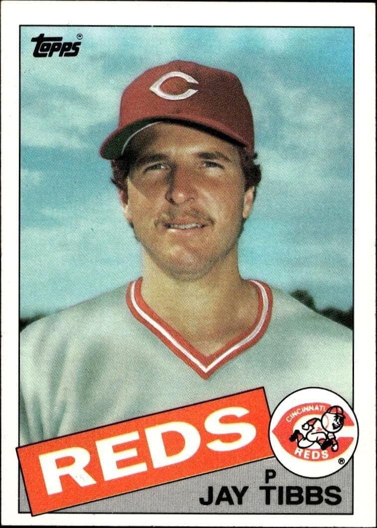 1985 Topps Jay Tibbs #573 trading card
