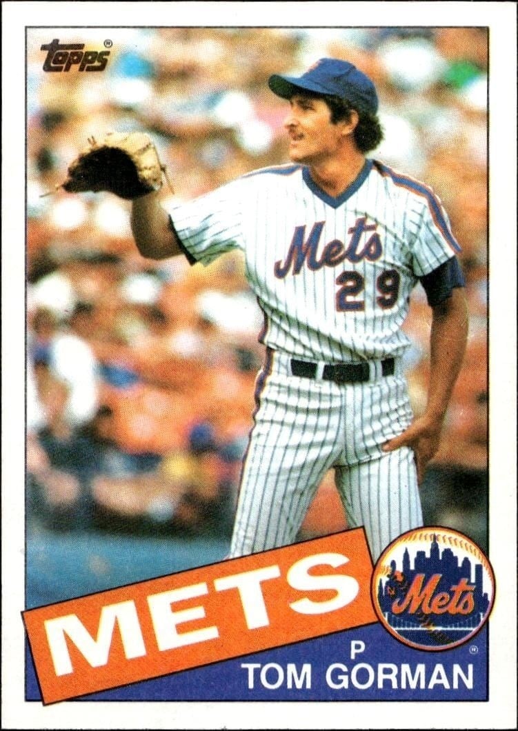 1985 Topps Tom Gorman #53 trading card